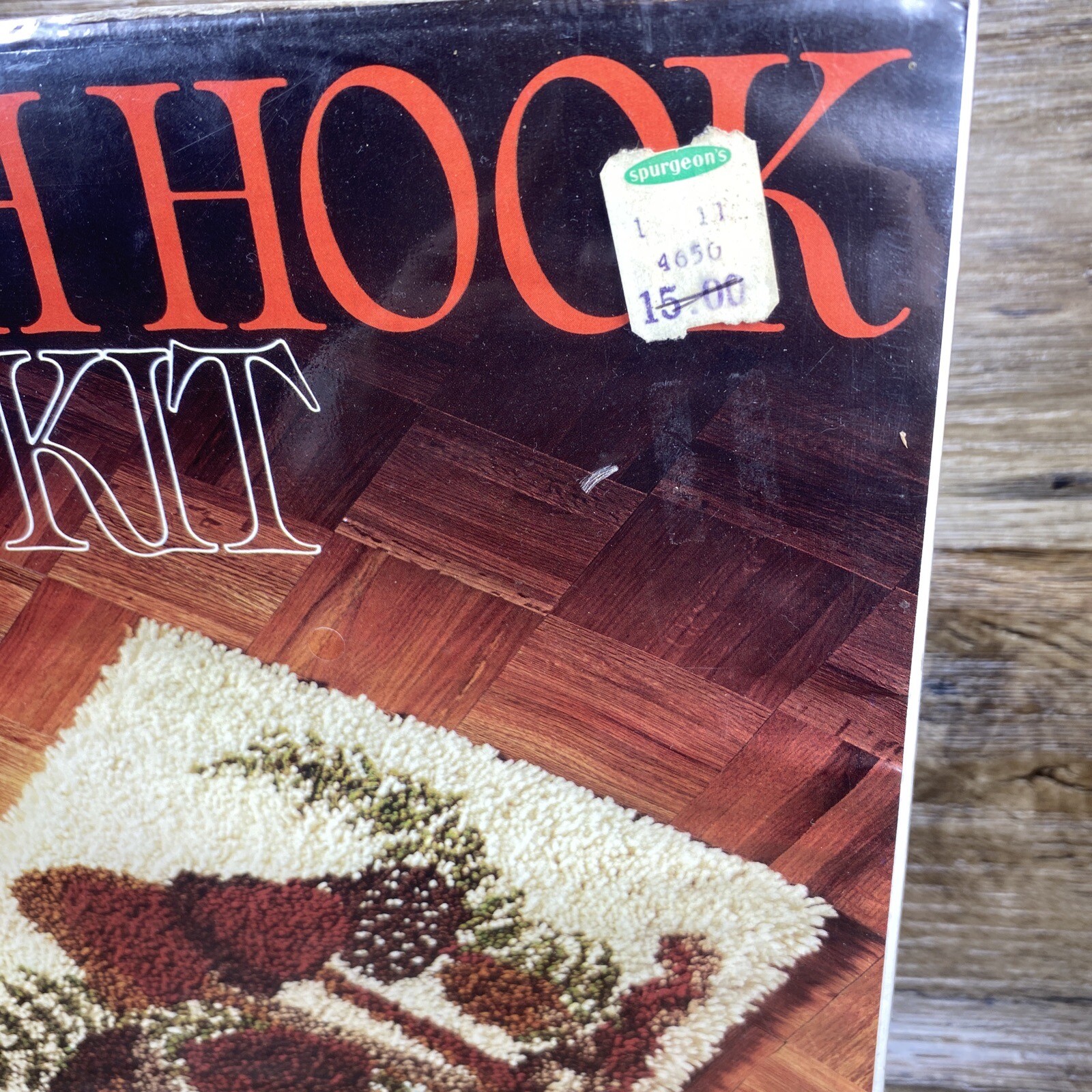 Vintage Latch Hook Rug Kit MUSHROOMS Wonder Art 4650 NEW In Box 70s eBay