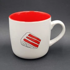 About Face Designs Coffee RECIPlease Coffee Mug Cake Cup Red 15 oz