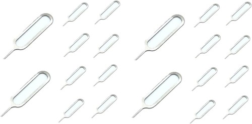Collection Sim Card Tray Remover Eject Pin Key Tool for iPhone iPad - Photo 4 sur 7