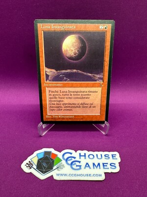 【ザ・ダーク版】血染めの月/Blood Moon イタリア語　DRK IT Blood Moon (Italian) * The Dark MTG Magic | eBay