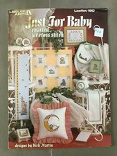 Leisure Arts-Just For Baby Charted for Cross Stitch-1981- 29 PatternsA53 
