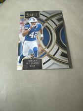 2023 Panini Select Dorian Williams Premier Level RC 1 #110 Bills