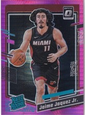 2023-24 Panini Donruss Optic NBA No 216 Jaime Jaquez Jr. Rated Rookie Pink Prizm