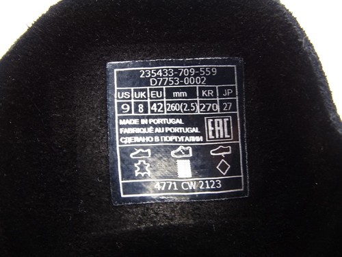 Botines deportivos con cordones LEVI`S RED TAB botas de hombre negros talla 42 - Imagen 10 de 12
