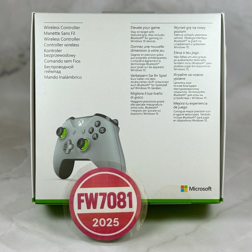 XBOX Controller | Grey/Green (WL3-00061) | OVP original versiegelt | sealed - Bild 3 von 3