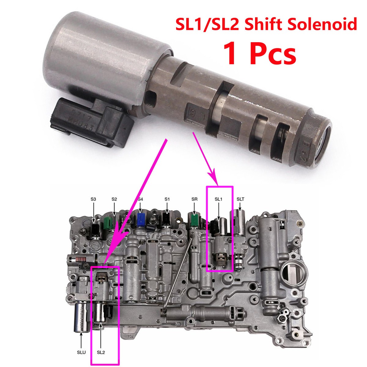 Genuine Transmission SL1/SL2 Shift Control Solenoid for