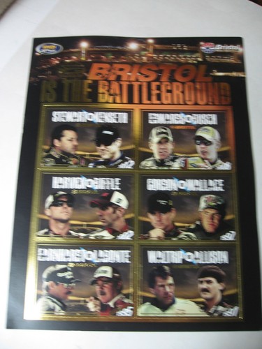 2012 Bristol Motor Speedway NASCAR Souvenir Program Book - Picture 6 of 11