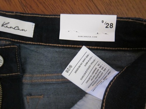 NWT KanCan High Rise Ankle Skinny - Dark Denim 9/28 - Picture 5 of 10