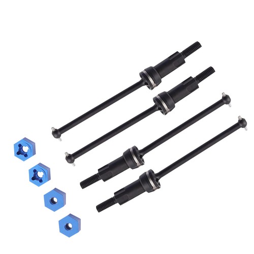 4PCS Rear+Front CVD Axles Drive Shaft For ARRMA 1/8 GRANITE TYPHON MEGA GROM 4X4 - Picture 6 of 18