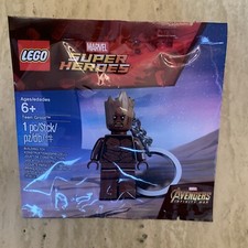 Lego Marvel Super Heroes 5005244 Teen Groot Minifigure Keychain (Polybag)