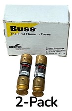 Bussmann Fusetron FRN-R-3-2/10 3-2/10 Amp Time Delay Fuse  2-Pack  Nos