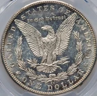 1889-CC Morgan Silver Dollar 90% Silver Plated Certified Re-strike 2pcs