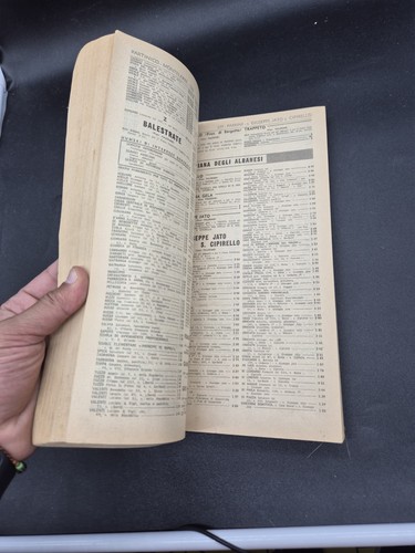 TELEFONBUCH 1964 SIP SIZILIEN PALERMO AGRIGENTO BOHRER GUT SEHR GUT - Bild 2 von 4