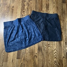 ORVIS BLACK  NAVY SKORTS  2  size M