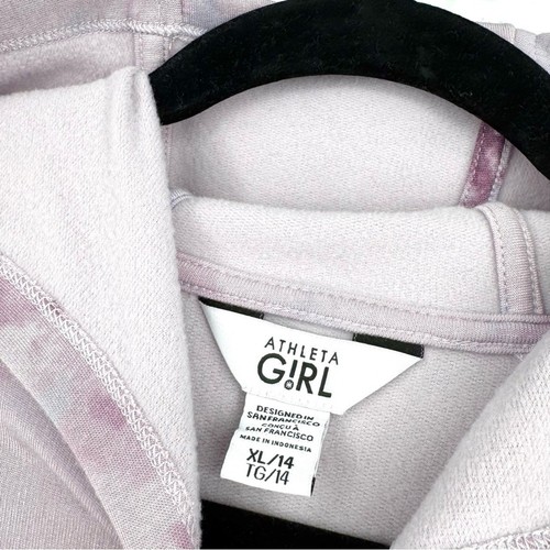 Athleta Girl In Your Element Hoodie Sweatshirt XL 14 - Picture 4 of 8