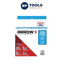 Arrow 50624 T50 10mm Staples with 1250 Pack 0.0061 per staple