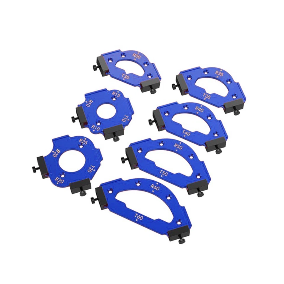 Holzbearbeitung Winkelschablone für präzises Kantenschneiden und Positionieren - Bild 4 von 4