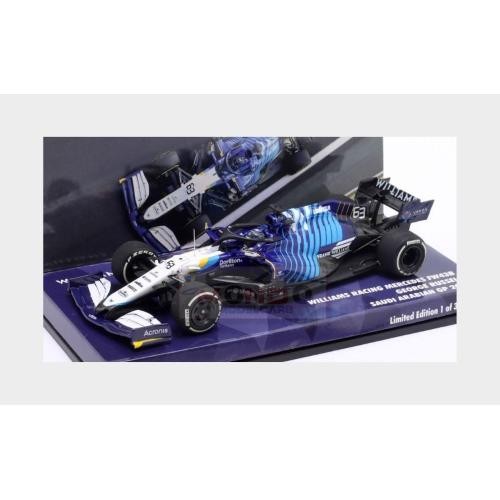 1:43 MINICHAMPS Williams F1 Fw43B #63 Saudi Arabia Gp 2021 Russel 447212263 MMC - Picture 2 of 2