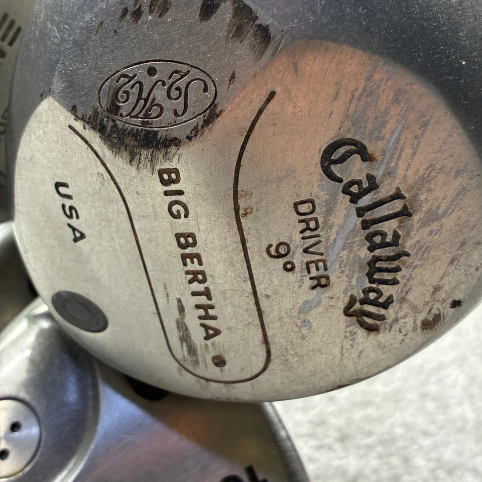 Callaway Big Bertha Hawk Eye Great Steelhead Golf Club Set Mitsushiba 3, 5, 7, 9 - Image 3 of 4