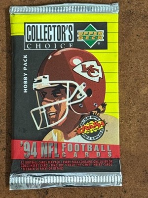 1994 Upper Deck Collector's Choice Football Hobby Pack - Factory Sealed