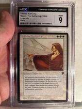 MTG Infinite Authority - Legends - CGC Mint 9