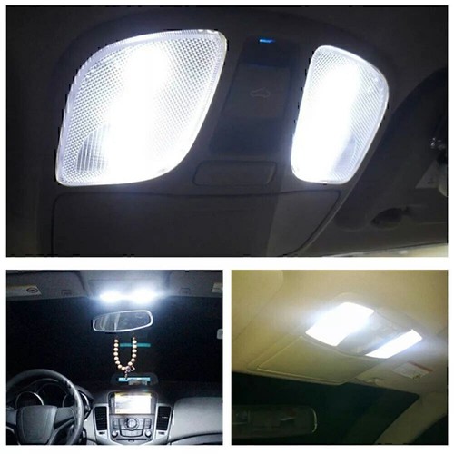 20x Lampadine LED retromarcia di backup rimorchio camper bianco puro T10/921/194 42SMD M - Foto 2 di 11