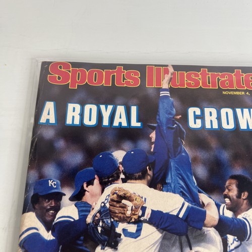 Sports Illustrated Magazine November 4 1985 A Royal Crown Kansas City Royals - Picture 3 of 7