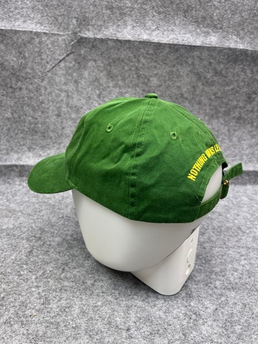 John Deere Mütze Kappe Riemen hinten Erwachsene grün 100 % Baumwolle Landwirtschaft Landmaschinen - Bild 5 von 13