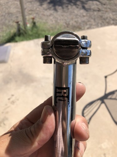 PR1MO VARILLA TIJA DE SILLÍN BMX 25.4 CRMO AÑOS 90