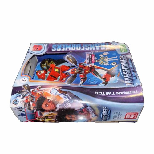 Transformers EarthSpark Terran Twitch Deluxe Class Hasbro 6" Figur (Box beschädigt) - Bild 5 von 9