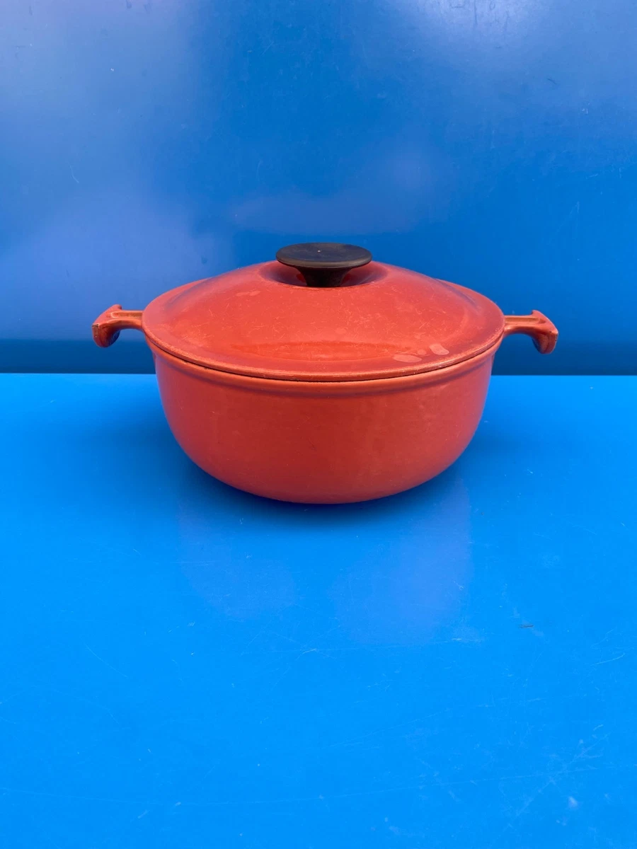 Cocotte Ovale Cousances Le Creuset Vintage Rouge 30 Cm - Fonte Française