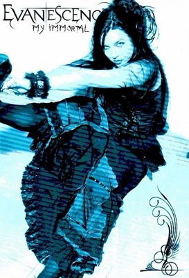 Hot Evanescence Band 2003 Poster Photo Amy Lee My Immortal Gift For Fans