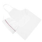  3 Count Wasserdichte Schürze Vorbinder Kleiderschürze Küchenschürzen