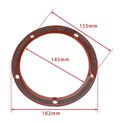 5x Derby Clutch Cover Gasket 25416-99C For Big Twin & Twin Cam Model 1999-2006 - Picture 5 of 10