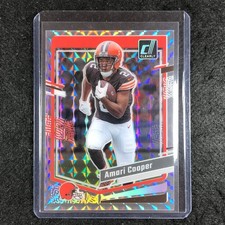2023 Clearly Donruss Football AMARI COOPER Base Mosaic Holo SSP #13