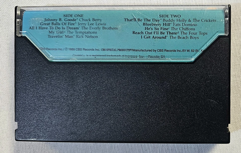 Vintage Shell Cruisin' Classics Compilation Cassette Tapes Vol. 1, 2 & 3 Foto 2 de 4