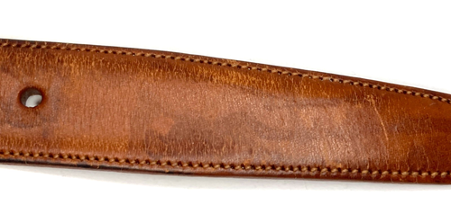 Trafalgar Light Brown Cortina Leather Belt 40/100 with Flaws - Picture 11 of 22