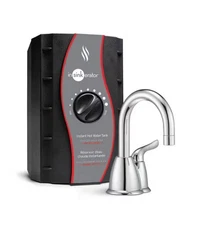 InSinkErator Instant Hot Water Dispenser Faucet PLUS Tank-- Chrome H-HOT150C-SS