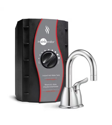 #ad InSinkErator Instant Hot Water Dispenser Faucet PLUS Tank Chrome H HOT150C SS $179.99