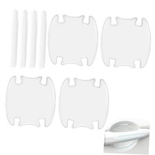 Car Door Handle Protector, Anti-Scratch Protection Pad, 8 PCS Transparent