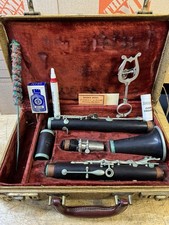 Vintage Noblet Paris Clarinet Model 45 French Boehm   Pre-War circa 1947 - 1948