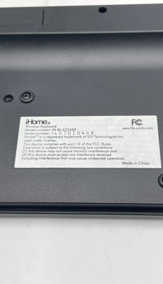 iHome Wireless Keyboard IH-BL-K255SB & HP 94/94/97 Ink Cartridge Value Pack - Image 4 of 4