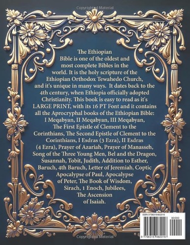 Ethiopian Bible in English Complete (LARGE PRINT): Includes Full Apocrypha and A - Bild 2 von 2
