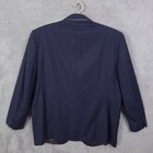 Cremieux loro piana blazer mens 44L- 50  Blue button front 100% wool Canada — photo 2