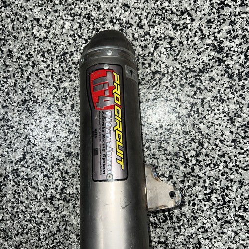 PRO CIRCUIT TI-4 HONDA EXHAUST MUFFLER PIPE SILENCER CRF450R 2003 - Picture 9 of 10