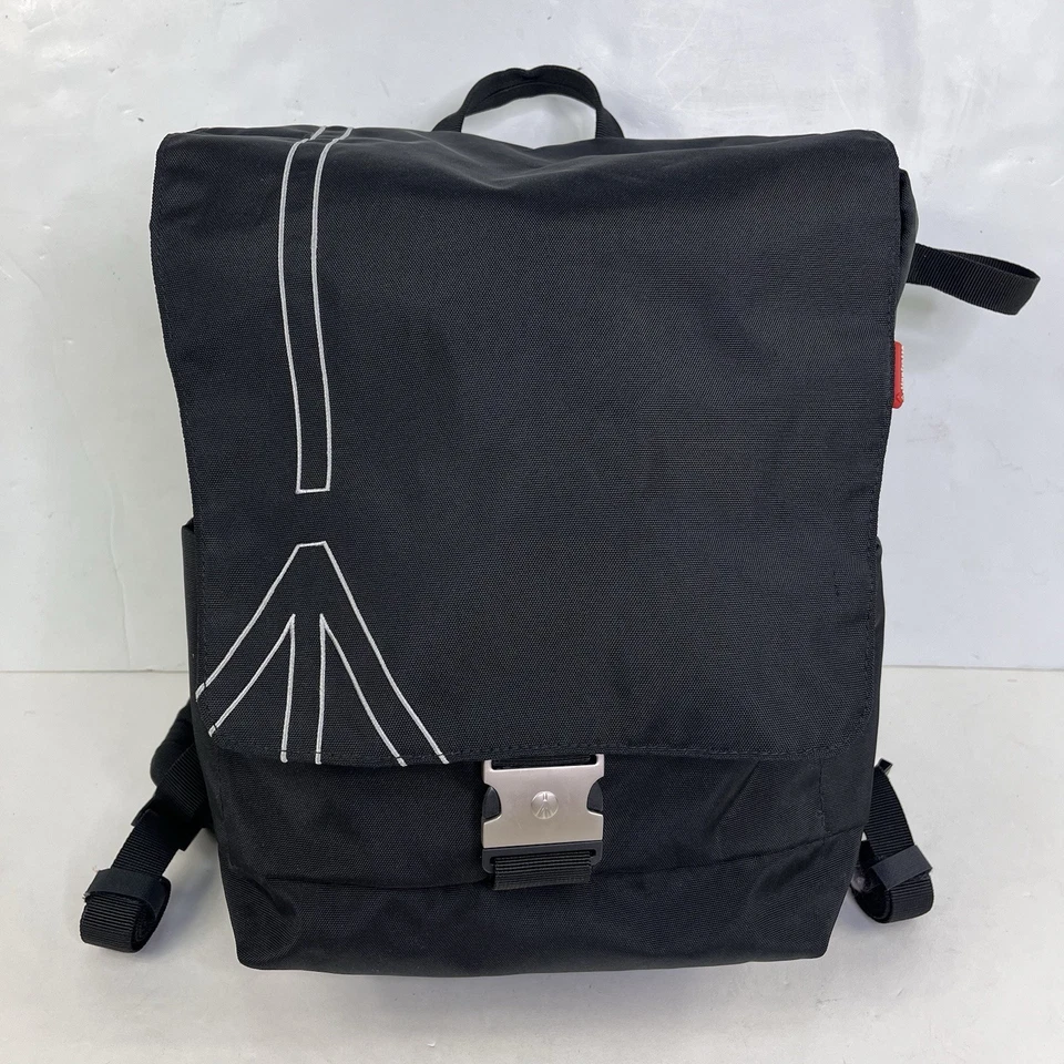 Manfrotto Bravo Buckle Flap Top Camera Backpack 13” w/ Camera Case - Black - Image 3 of 4