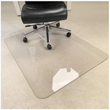 Crystal Clear 47" x 35" Heavy Duty Chair Mat for  Floor Protection