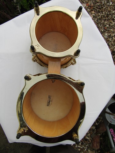 Latin Percussion LP Matador Traditional 7.25 and 8.625 Bongos, Siam Oak Shells, - Picture 15 of 21