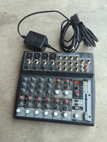 Behringer Xenyx 1202FX 12 Channel Mixer w/ Effects Confirmed Operation