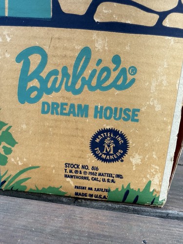 1962 Mattel Barbie's Dream House modello moda adolescente con mobili originale - Foto 3 di 19